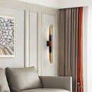 Axyaa Metal Wall Lights, Parlor Bedroom Sconce, Imitation Wood Lamp