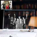Axyaa Crystal Photo Frame | Personalized Engraving | Home Decor Gift