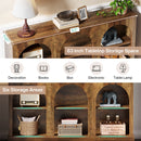 Axyaa Farmhouse 3-Tier Console Table, 63-Inch Long Entryway Sofa Table