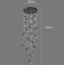 Axyaa Modern Stairway and Living Room Chandeliers: Indoor Lighting Fixtures