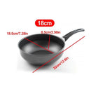 Axyaa Non-Stick Mini Omelette Pan with Long Handle
