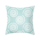 Modern Geometry Print Pillow Case for Home Decor by Axyaa - Mint Green Pillow Cover
