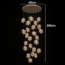 Axyaa Nordic Stair Chandelier Living Room Dining Room Ceiling Pendant Lights