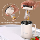 Axyaa Stainless Steel Insulated Coffee Mug with Strainer & Spoon
