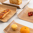 Axyaa Water Willow Bakery Tray: Stylish Rectangle for Hotel & Restaurant