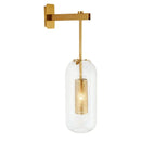 Nordic Golden Glass Wall Sconce Lights Axyaa Luminaire for Home Decor