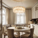 Axyaa Modern LED Pendant Light Chandeliers for Living and Dining Room