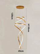 Axyaa LED Pendant Light Chandeliers for Modern Living Room & Dining Room