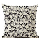 Axyaa Penguin Cushion Cover: Cute Sofa Pillow for Kids & Living Room, 45x45cm