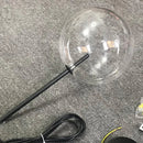 Axyaa Glass Ball Chandelier: Luxury Pendant Lighting for Lobby, Restaurant Decor, Stairs & Dining Room