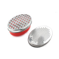 Axyaa Stainless Steel Grater: Double-sided Cheese & Vegetable Tool