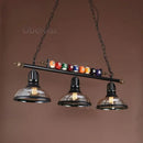 Axyaa Retro Industrial Billiard Pendant for Creative Nostalgic Room Decoration