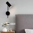Axyaa Metal Wall Lamp Rotatable Sconce Lights E27 Bulb Iron Baking Painting