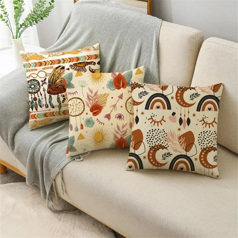 Axyaa Classic Printed Pillowcases 40*40cm/45*45cm/50*50cm Cushion Cover