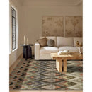 Axyaa Ethnic Geometric Area Rug for Living Room and Bedroom