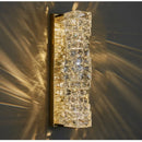 Luxury Crystal Wall Sconce for Living Room & Bedroom LED Lighting - Axyaa Brand