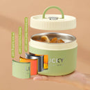 Axyaa Stainless Steel Insulated Bento Lunch Box for Kids