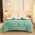 Axyaa Winter Thicken Milk Fleece Blanket | Soft & Cozy Weighted Comforter Core
