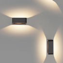 Axyaa Outdoor Waterproof Up and Down Wall Sconce for Porch Garden Indoor Lighting