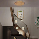 Axyaa Modern LED Ceiling Chandelier for Bedroom and Dining Room