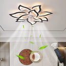 Axyaa Smart Fan Light Remote Control Ceiling Fan Light Silent Luster