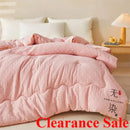 Axyaa Silk Quilt: Super Soft All Season Dye-Free Knitted Cotton Fabric