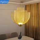 Axyaa Modern Metal Cage Chandelier LED Dimmable Indoor Lighting fixure