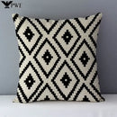 Axyaa Geometric Cozy Cushion Cover Home Decorative Pillows Square Case