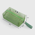Axyaa Mesh Clear Makeup Bag | Portable Toiletry Storage Pouch Organizer