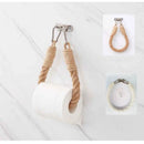 Axyaa Stainless Steel Hemp Rope Toilet Paper Holder
