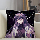 Axyaa Hypnosis Mic Pillowcase Cover 45x45cm Zipper Square Home Decoration.