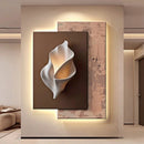Axyaa Crystal Porcelain Luster Wall Decoration Lamp for Living Room and Corridor