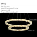 Axyaa Crystal Chandelier Pendant Light for Modern Ceiling Home Decor