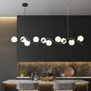 Nordic Glass Ball LED Pendant Light by Axyaa - Elegant Minimalist Chandelier
