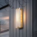 Axyaa Marble Headboard Wall Lamp - Chinese Style, American Minimalist, Retro design