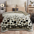 Axyaa Winter Raschel Blanket: High-End Warmth, Double-Sided Flocked Comforter