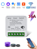 Axyaa 433Mhz WiFi Smart Switch Module with 2-way Control for Alexa Google Home Smart LifeAPP