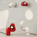 Axyaa Red Water Pipe Rotatable Wall Lamp