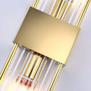 Axyaa Stainless Steel Beveled Glass Wall Sconce: Modern Lighting for Home Decor & Bedside