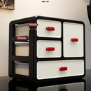 Axyaa Retro Luxury Cosmetic Organizer Makeup Storage Box