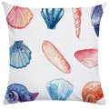 Axyaa Ocean Starfish Shell Cushion Cover - Soft Pillowcase for Living Room Sofa