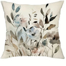 Axyaa Watercolor Floral Pattern Pillowcase 45x45cm