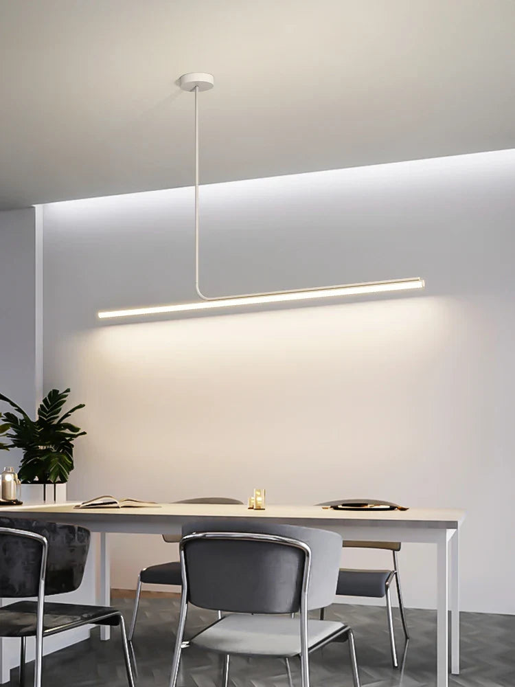 Axyaa Simple Modern LED Chandelier for Dining Room Study Bar Table