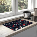 Axyaa Christmas Coffee Table Drain Pad: Absorbent & Anti-Slip Square Mat