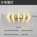 Axyaa Modern Acrylic Chandelier for Living Room Bedroom Dining Room