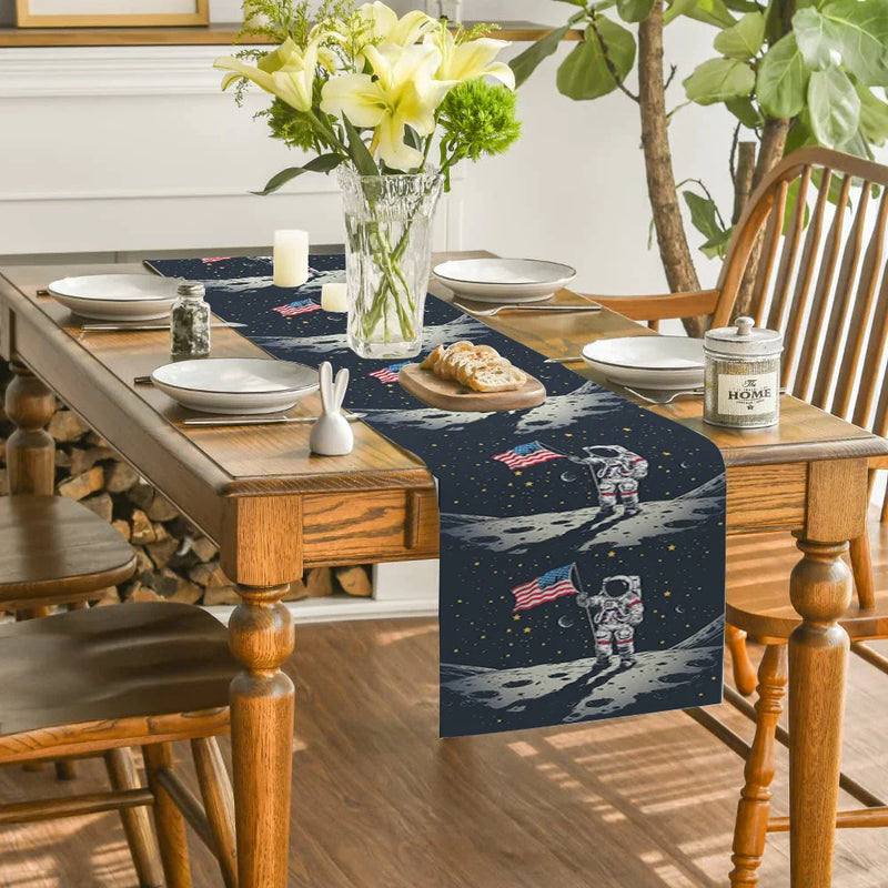 Axyaa Rustic Table Runner for Dining and Wedding Decor