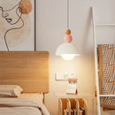 Axyaa French Cream Bedroom Bedside Pendant Lighting Modern Style 2025