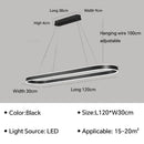 Axyaa Acrylic Oval LED Pendant Light for Home Decor Fixture