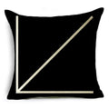 Axyaa Geometric Stitching Pillowcase in 40*40cm/45*45cm/50*50cm