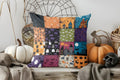 Axyaa Halloween Patchwork Pillow Cover - Sofa, Bedroom, Car Decor